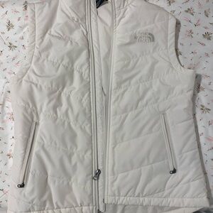 The North Face Women's Cream Quilted Vest